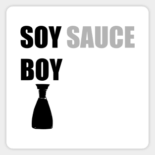 Soy Sauce Boy Asian Joke Design Magnet